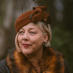 Gallery-Sherry-09 - Hats by Sherry Sherry wearing Autumn Felt Hat